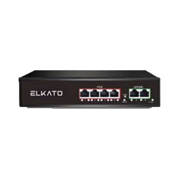 سوئیچ 4 پورت اترنت الکاتو مدل EL-1SBL042BP-65W