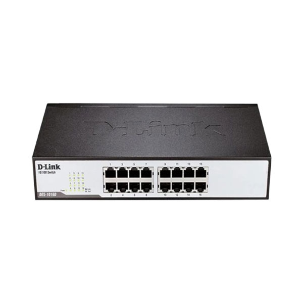 سوئیچ ۱۶ پورت دی لینک مدل DES-1016D